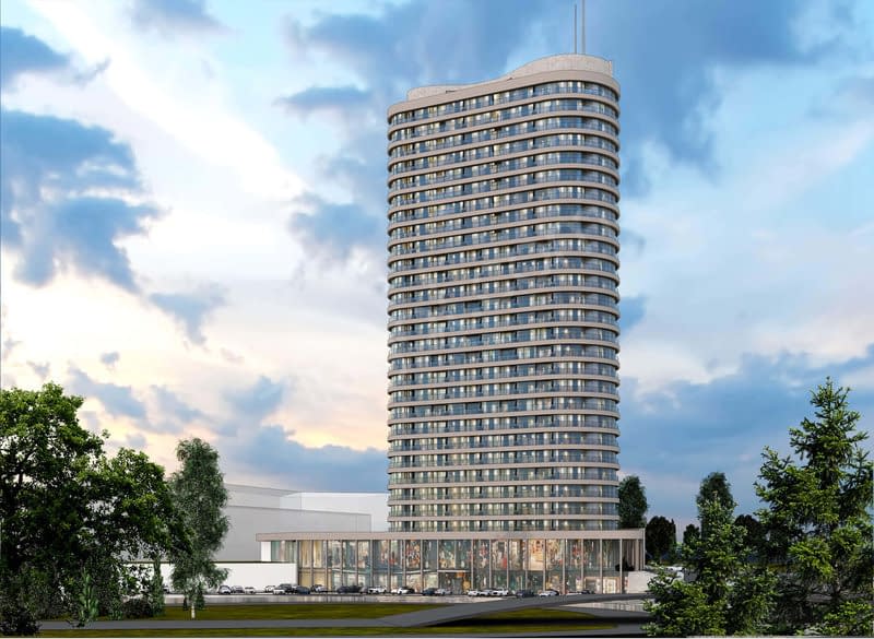 commercial tower in basin express burada abi